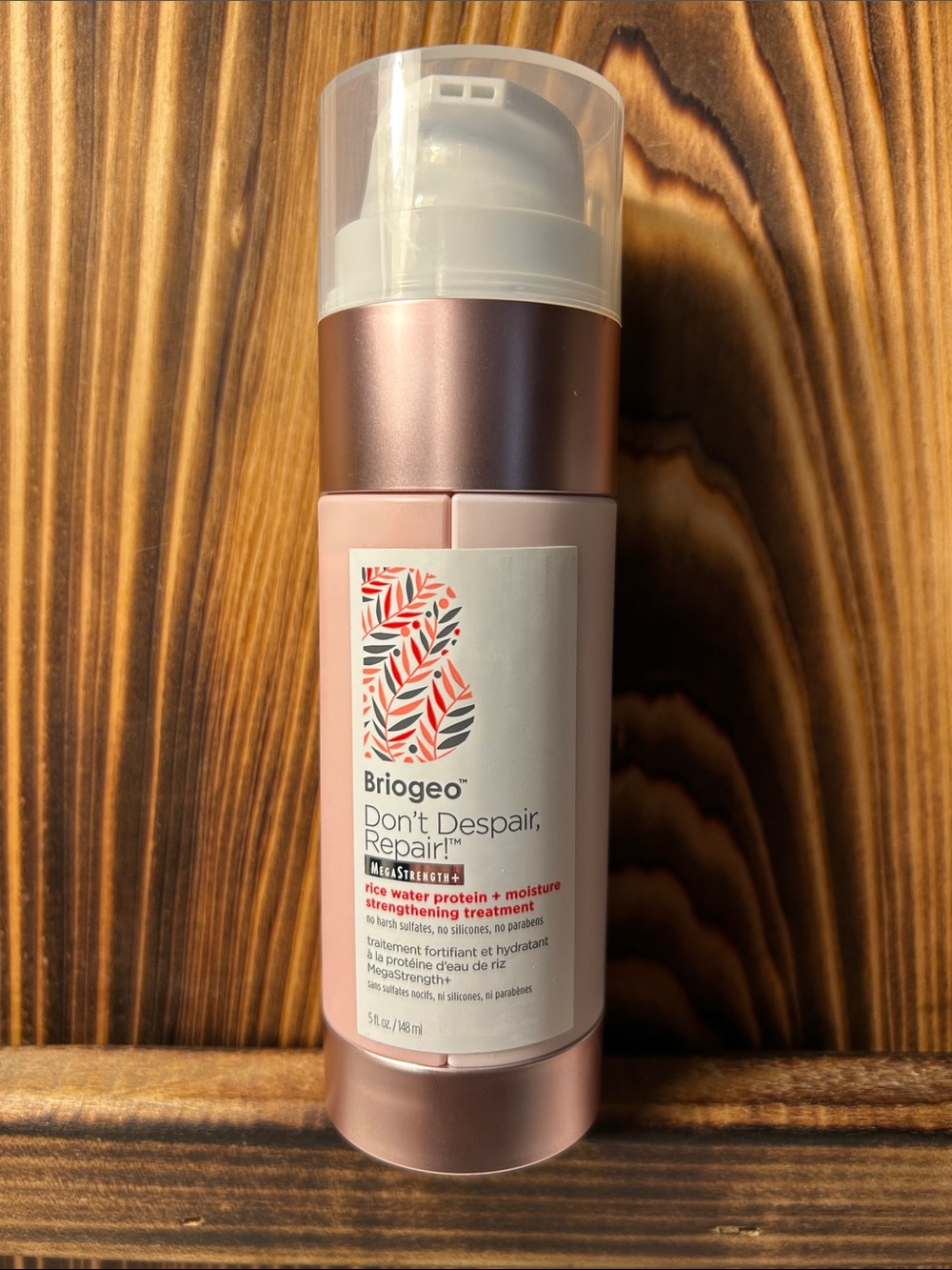 Briogeo Moisture Treatment Bottle - Rose Gold & Cream